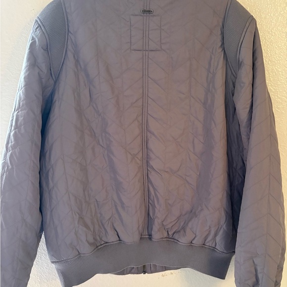 Prana Women's Quilted Bomber Jacket in Lavender - Picture 7 of 10